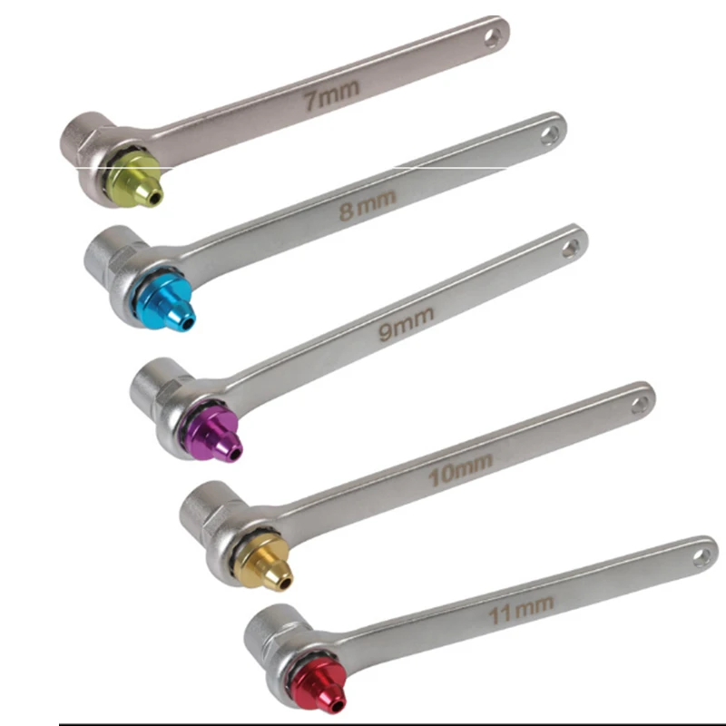 

MRCARTOOL Brake Oil Drain 6-piece Set Full Range Of Wrench Sets And Check Valve Manual Brake System Oil Drain Hose Backstop