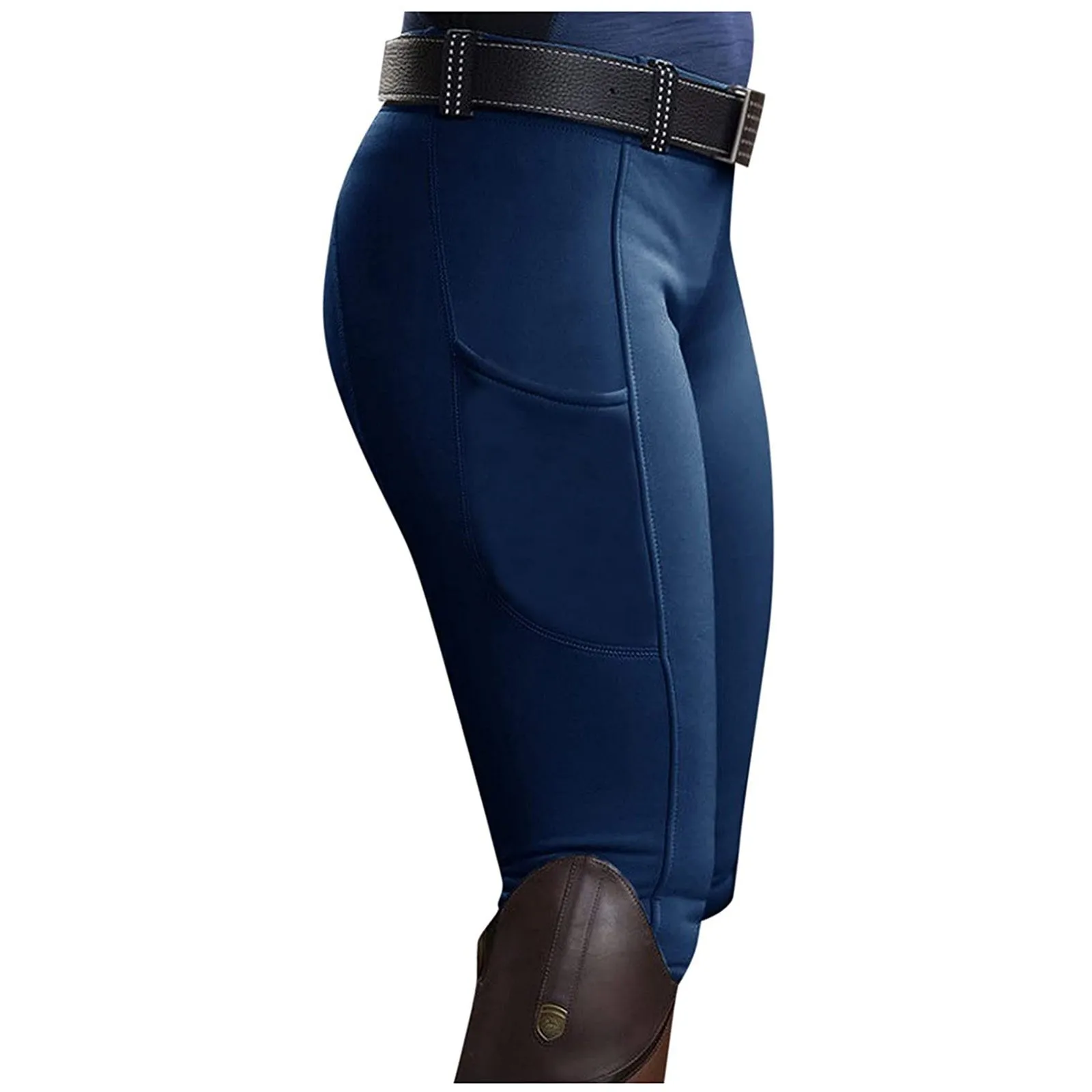 

Women's Horse Riding Equestrian Breeches Exercise High Waist Sports Pants Beach Pockets Comfort Streetwear Pants Plus Size