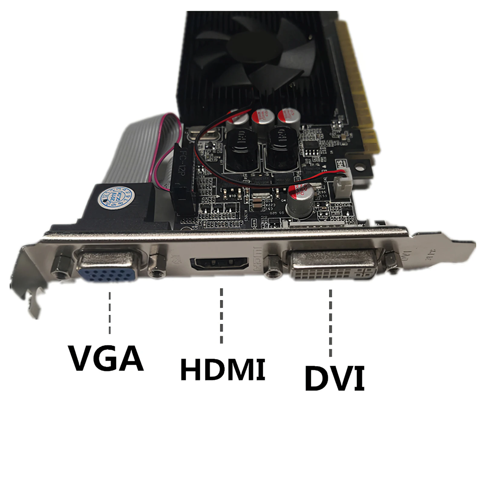 GT730 видеокарта PCI Express 2G независимая 64 бит DDR3 810 МГц ITX чехол для рабочего стола Дома