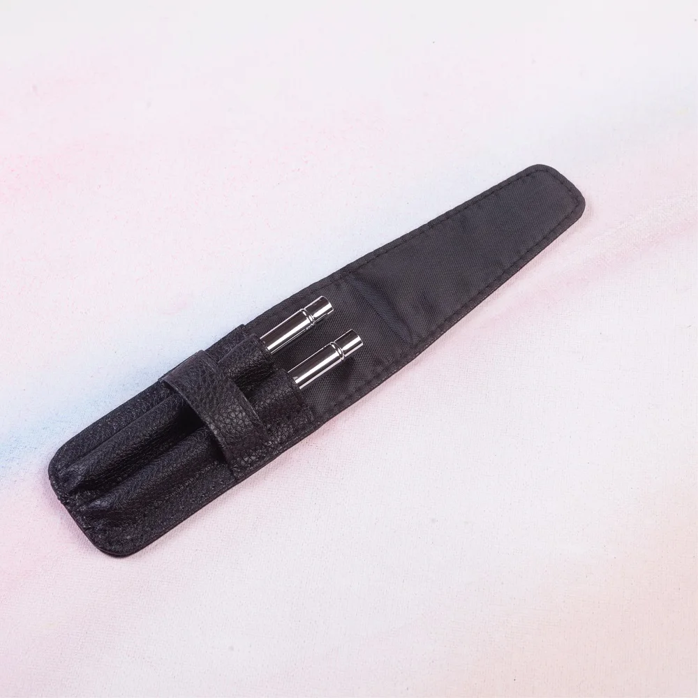 Watercolor Brush Set - 2 Pcs PBT-780 Taklon Hair with Portable PU Pouch - Travel Artist Paint Brushes image 4