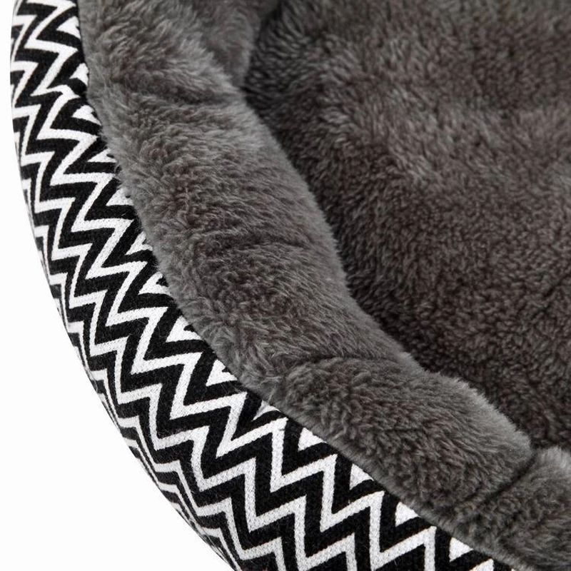 Warm Cat Bed House Round Sofa Padded Dog Soft Indoor Puppies Kitten Cushion Winter Sleep Rest Small Dogs Nest | Дом и сад