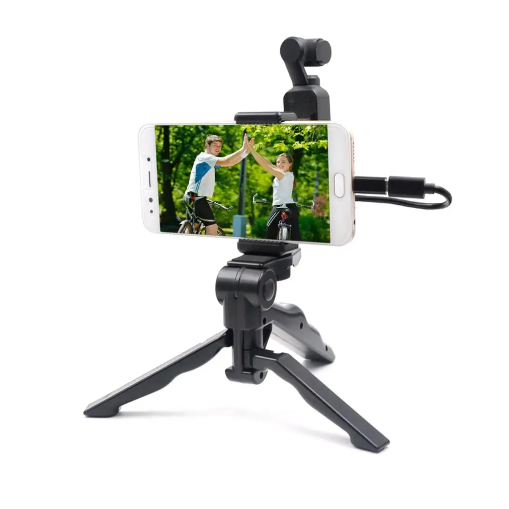 Ручной держатель телефона кронштейн для iPhone Samsung Xiaomi штатив крепление DJI Osmo