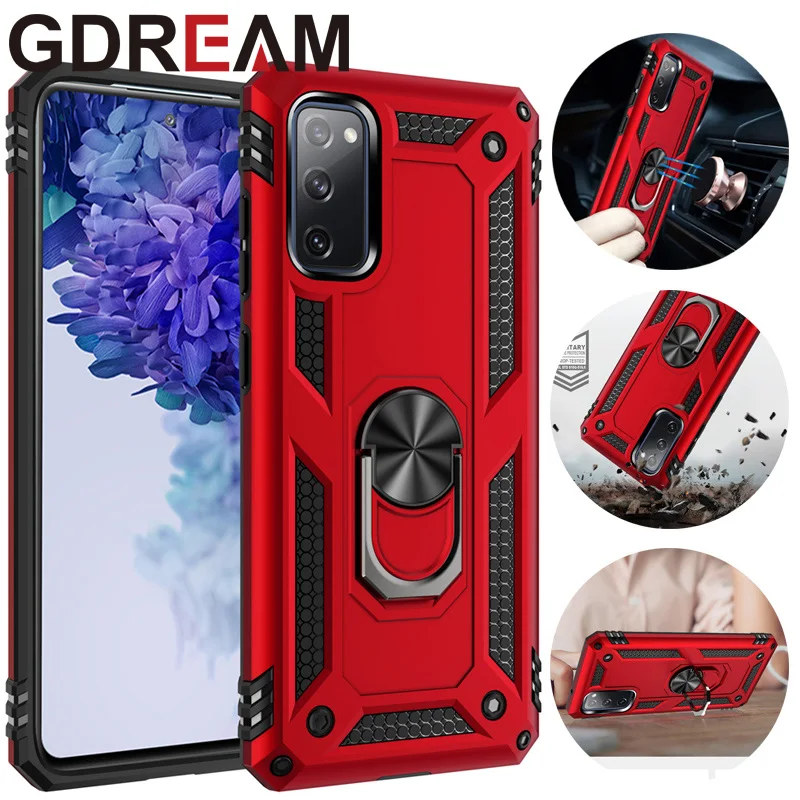 

Sergeant Armor Phone Case For Samsung Galaxy S8 S9 S10 Plus S10E Shockproof Bracket Protective Cover For Samsung S20 Ultra S20FE