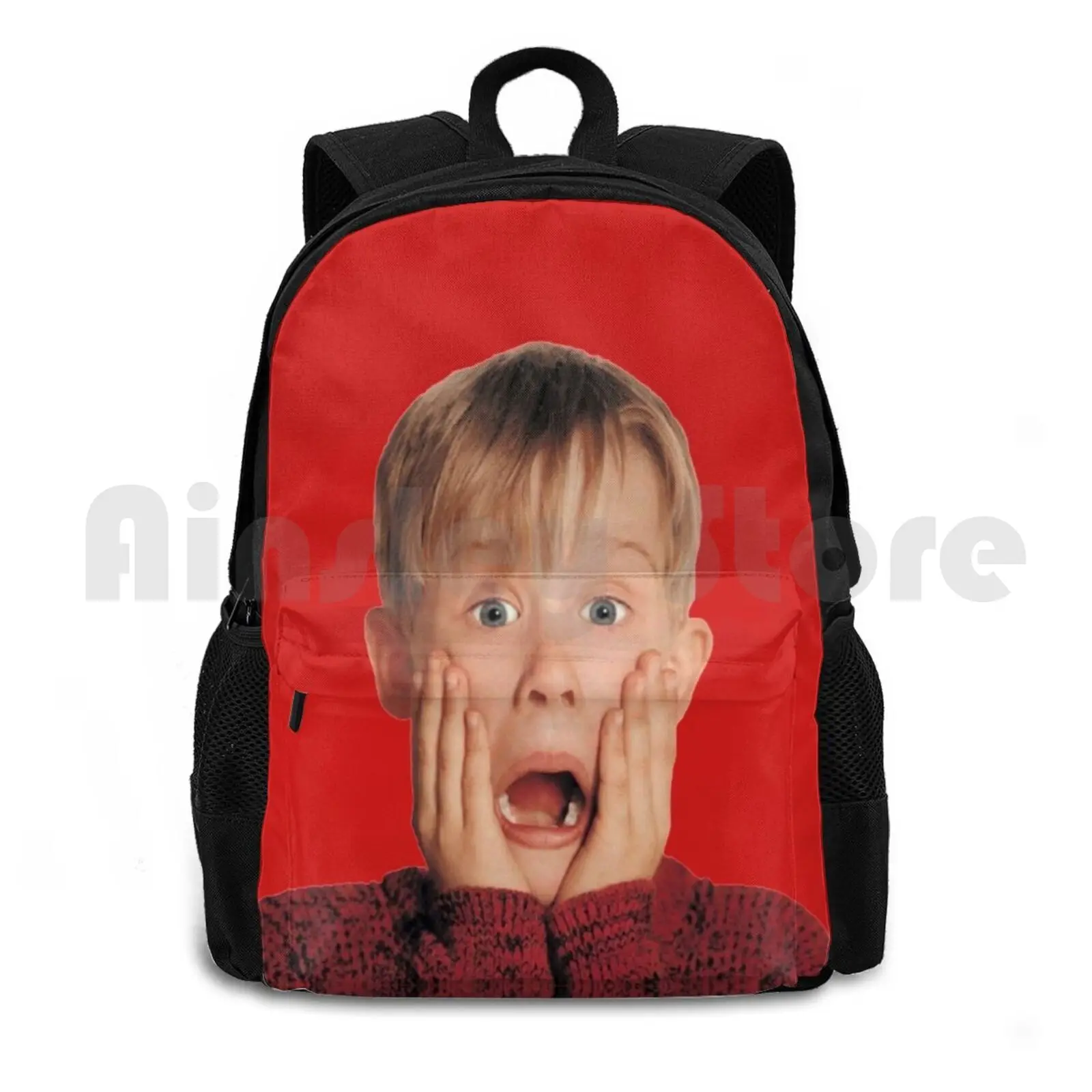 Счастливого Рождества-Кевин маккаллистер Шокированный лицом уличный походный