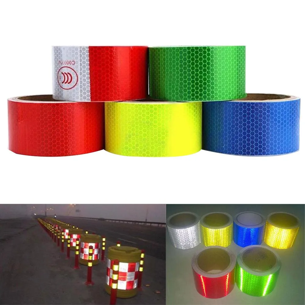 3 м * 5 см волшебная лента светоотражающая клейкая велосипедная с наклейками