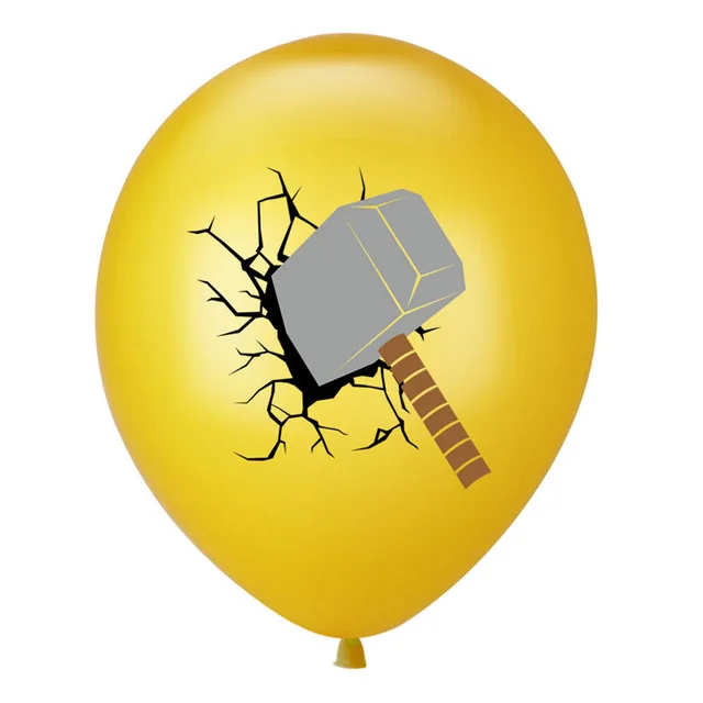 Набор латексных воздушных шаров marvel mix 6 шт. | Дом и сад