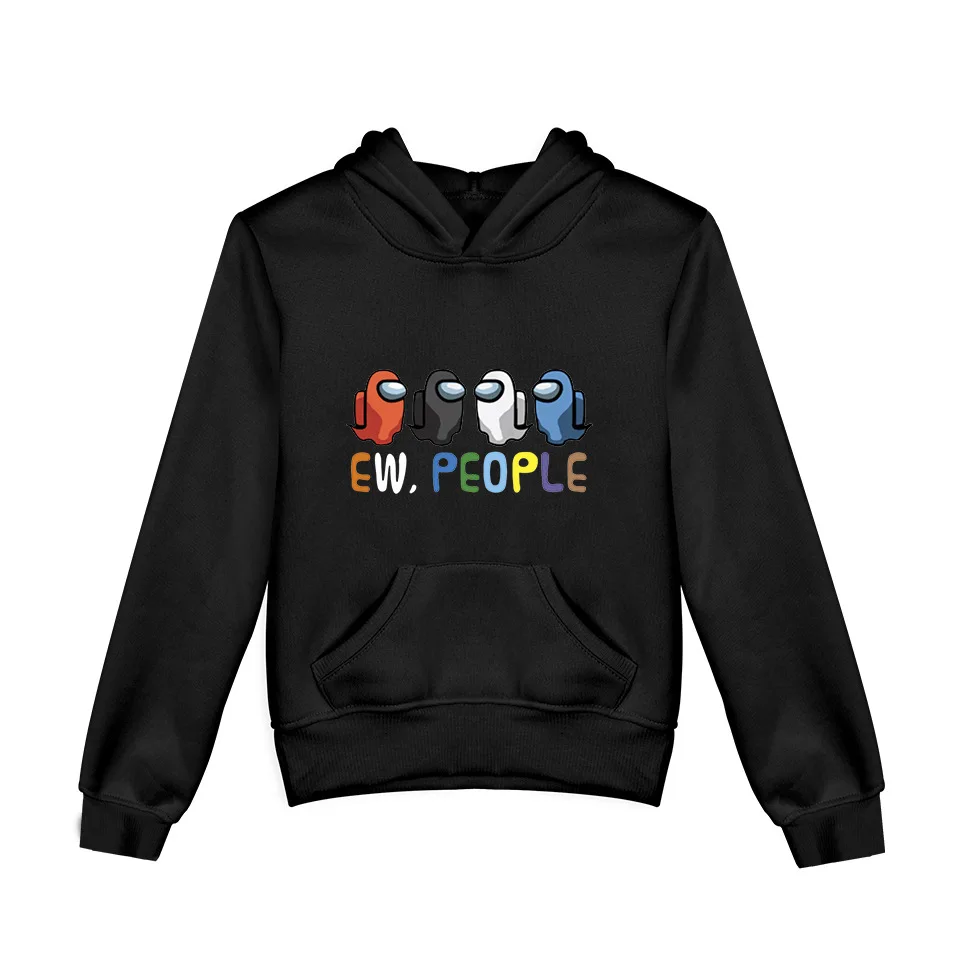 

2021 New Year Goods Game Among Us Hoodies Kids Impostor Graphic Anime Streetwear Cartoon Sweatshirt clothes Christmas Hoodie
