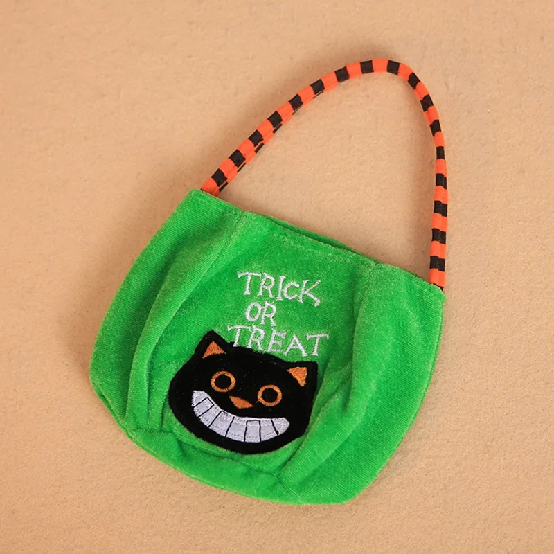 1PC Trick Treat Halloween Decoration Storage Baskets Candy Bag Kids GIift Sugar Holder Pouch Sacks Gift Bags 2019 | Багаж и сумки