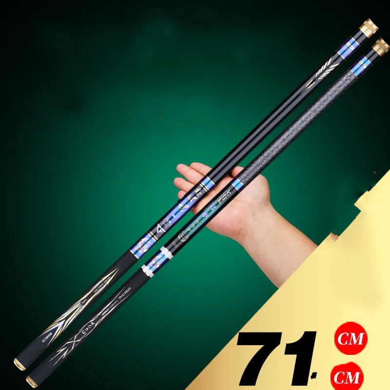 3.6m-10m Stream Peche De Pesca Short Section Fishing Rod Hand Pole Ultra Light Super Hard Super Fine 28 Tone Carbon Fishing Olta enlarge