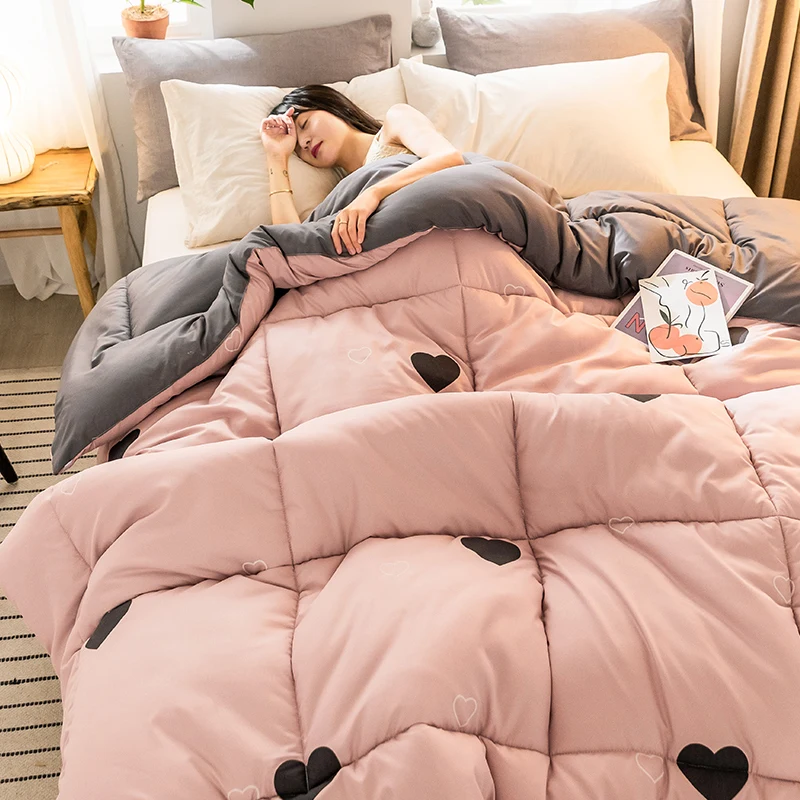 New Mulity-size Choose Blanket Bedding Filler High-quality Duvet Comforter Quilt Filled 0.5kg To 4kg Weighe Premium Comforter