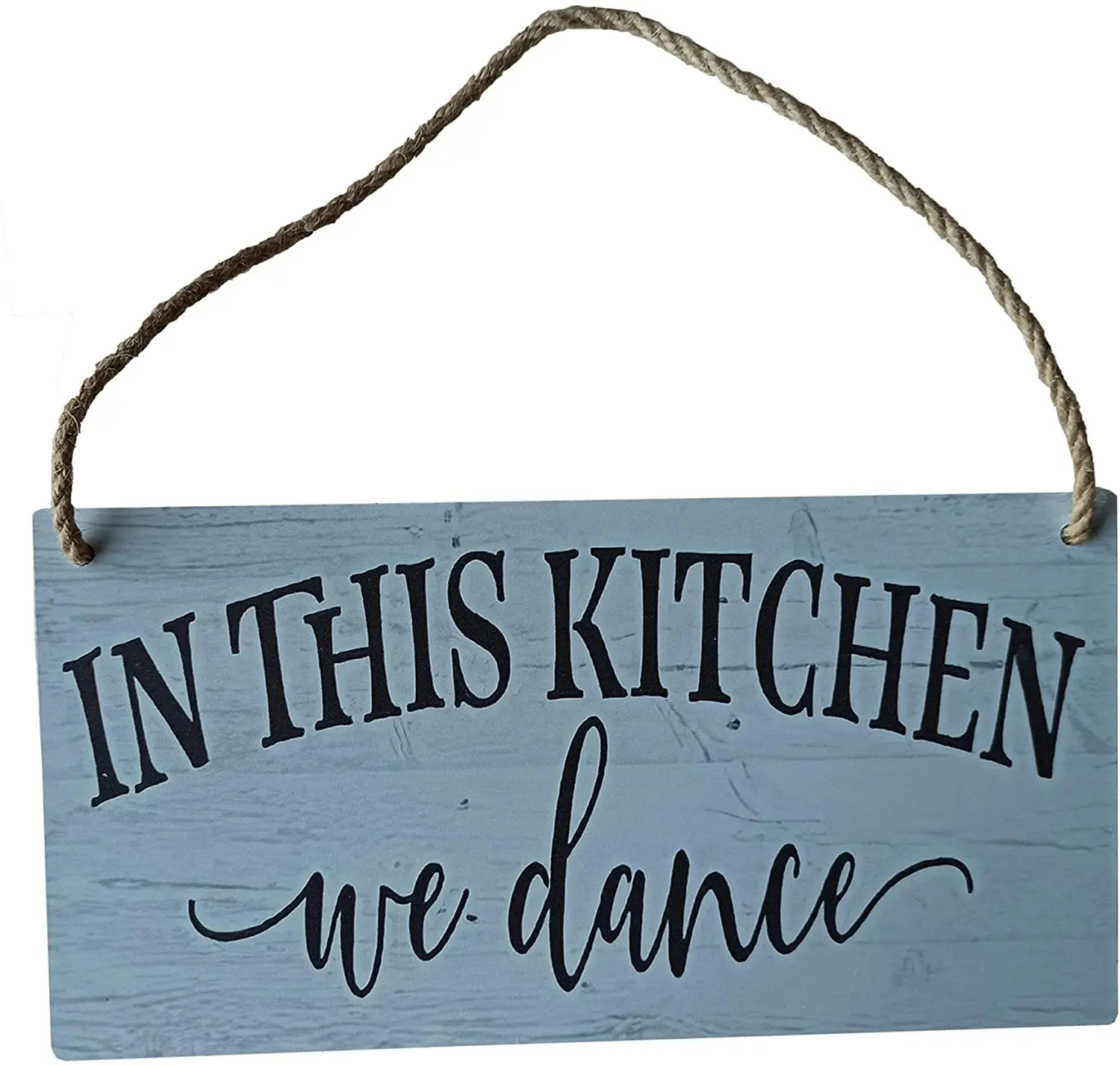

MAIYUAN в этой кухне Мы танцуем знак, деревенский Декор стены для кухни Знак Домашний Декор деревянный знак подарок 5x10in(51MCF-07)