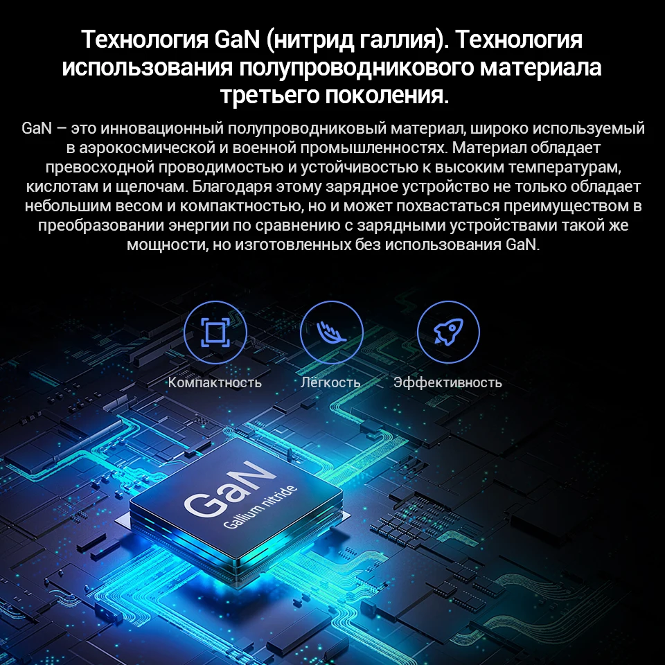 зарядное устройство XIAOMI Mi 65W Fast Charger with GaN Tech зарядка для телефона порт USB C