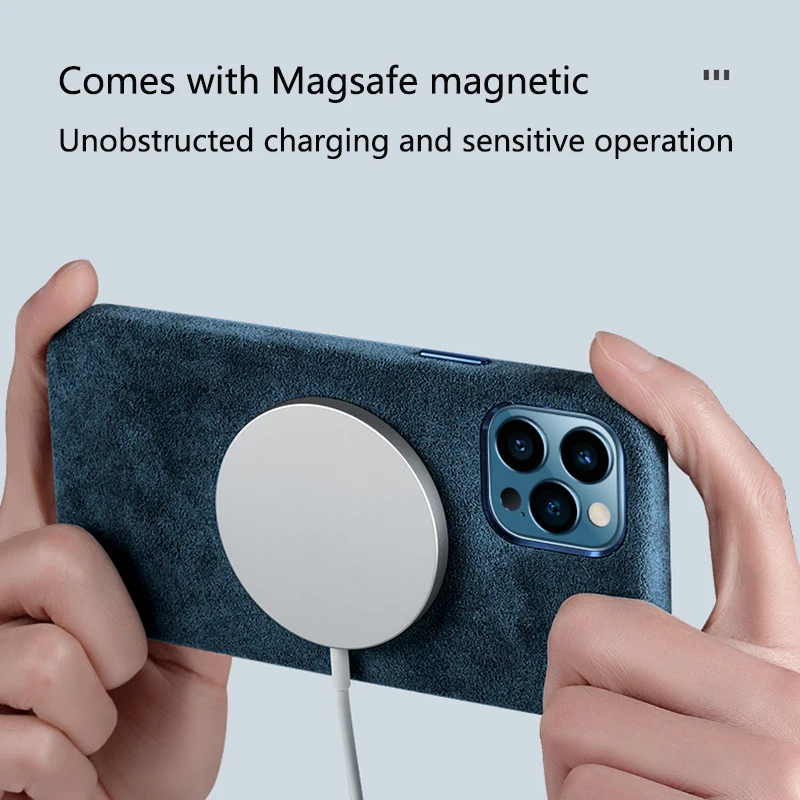 Противоударные чехлы для телефонов Magsafe iphone 13 Pro Max магнитный чехол с беспроводной