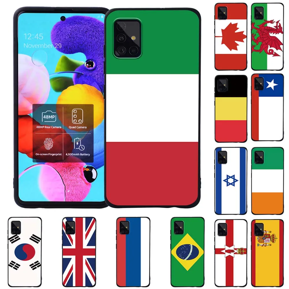 

Soft Silicone TPU Case for Samsung Galaxy A10/A20E/A30S/A40/A50/A50S/A70/A70S/A51/A71 Dirt-resistant Phone Case