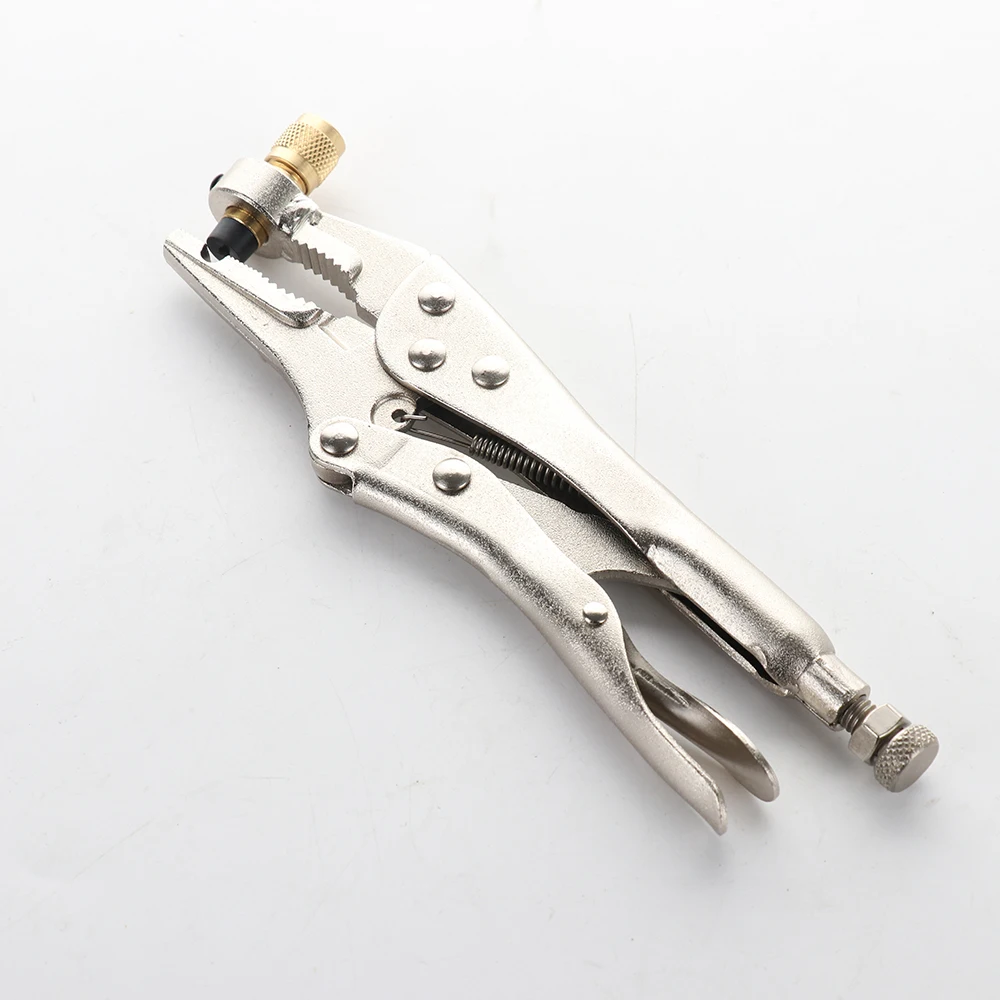 Air Conditioner Pilers Refrigerant Recovery Tube Locking Plier Welding Hand Tools | Инструменты