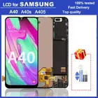 100% тест для Samsung Galaxy A40 A40s LCD SM-A405FNDS A405FDS A405F A405FN ЖК-дисплей и сенсорный экран дигитайзер Замена
