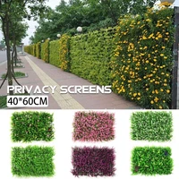 60cm40cm4cm artificial ivy leaf plastic garden screen rolls wall landscaping fake turf plant wall background decorations
