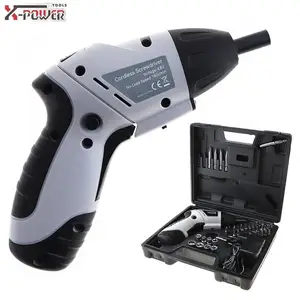 Мини-отвертка аккумуляторная, 4,8 В, 110 В, 46 шт.