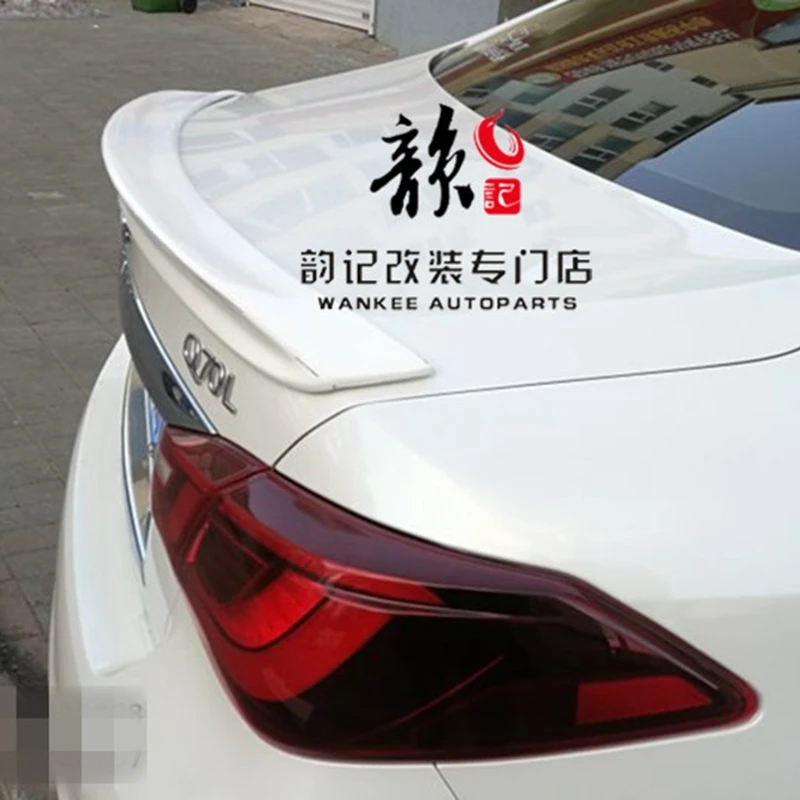 Спойлер для Infiniti Q70 Q70L спойлер из углеродного волокна V Style 2013 2017 или FPR на задний