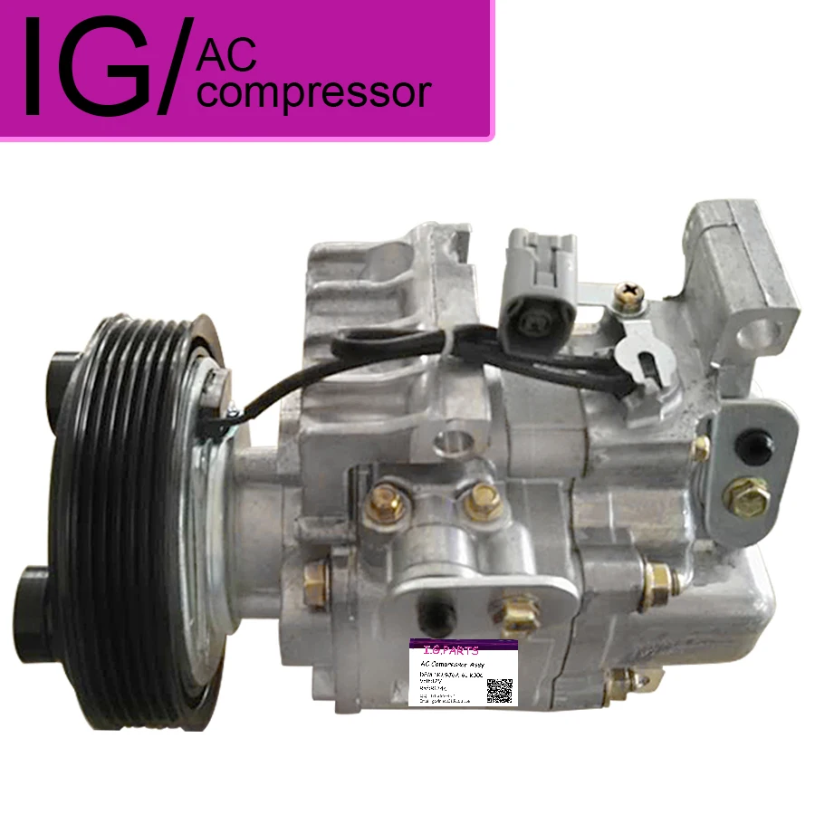 Кондиционерный компрессор A/C для Mazda 6 2 0 2003 2008 переменного тока GJ6A 61 K00C B H12A1AF4DV