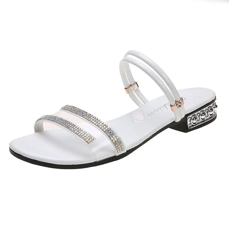 Модные повседневные сандалии Тренд 2020 года Новинка Босоножки в Корейском стиле