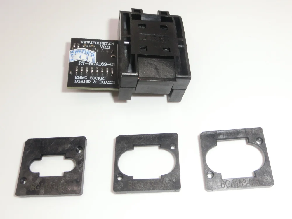 RT-BGA169-01 V2.3 новейший EMMC Seat EMCP153 EMCP169 разъем BGA169 адаптер 11 5*13 мм добавить больше 3 шт.