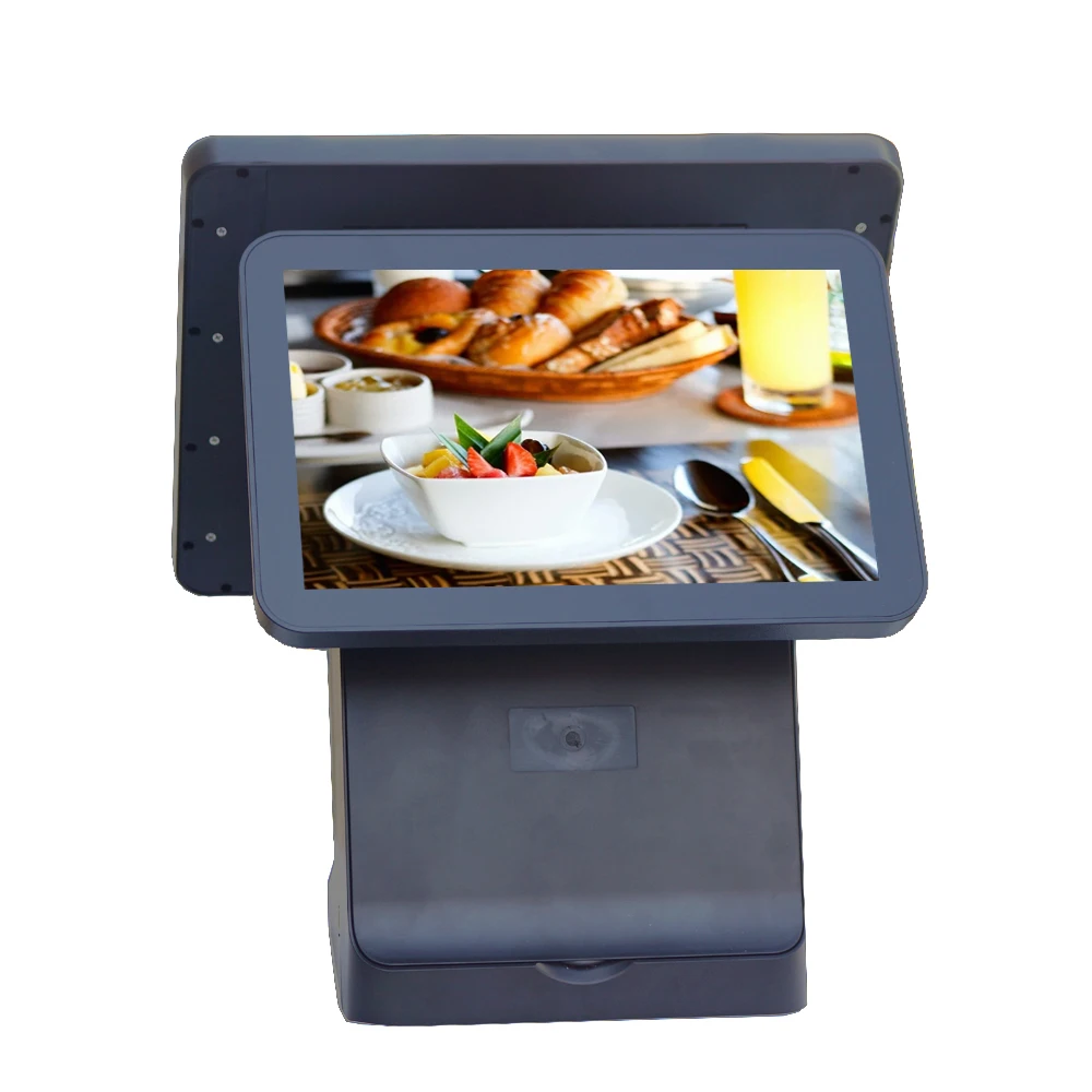 ПК кассовый аппарат двойной дисплей экран 15 &quotсенсорный емкостный сенсорный