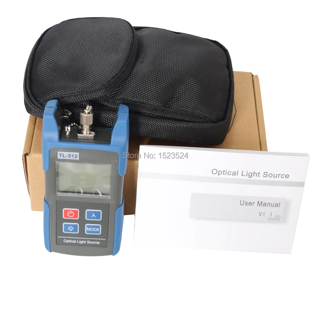 FTTH Оптический мультиметр TL510C оптический измеритель мощности + TL512 1310/1550nm источник