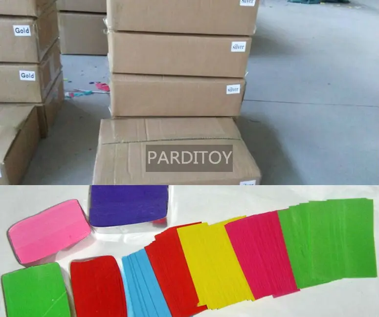 Mylar Конфетти 5*2 см золотого и серебряного цвета конфетти металлик Бумага праздника вечерние декоративная ткань 10 кг/лот