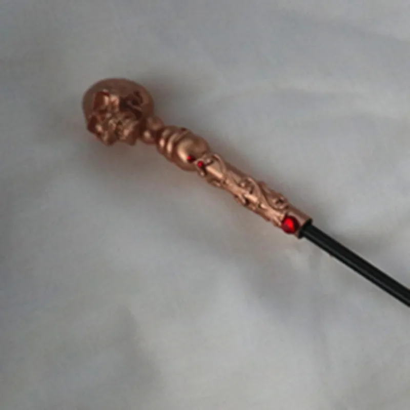 

1/4 BJD doll MSD cane giant doll delicate skull size retro European double color gold and silver stick