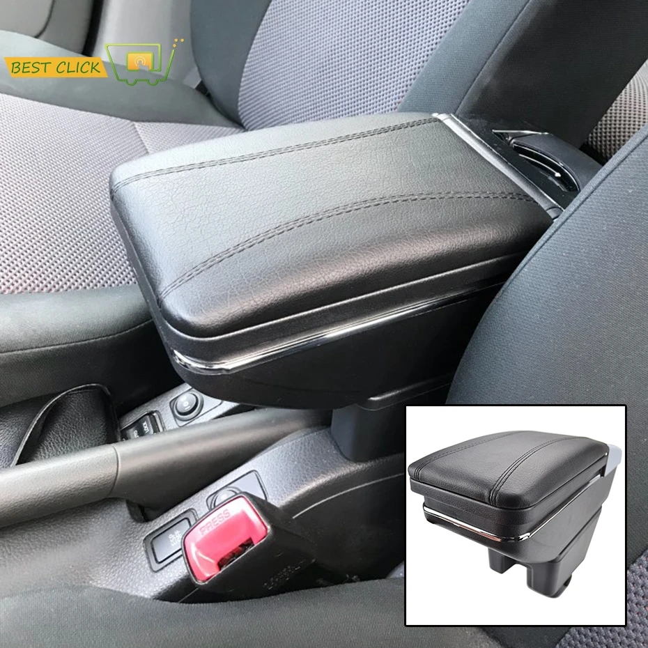 XUKEY For Suzuki SX4 Armrest Center Console 2007 - 2013 2008 2009 2010 2011 2012 Central Leather Box | Armrests