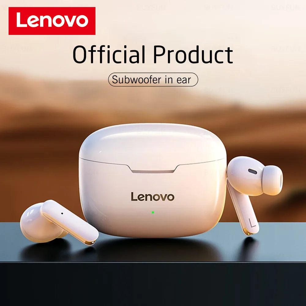 Официальный Lenovo XT90 Bluetooth 5 0 Беспроводные наушники с микрофоном IPX5
