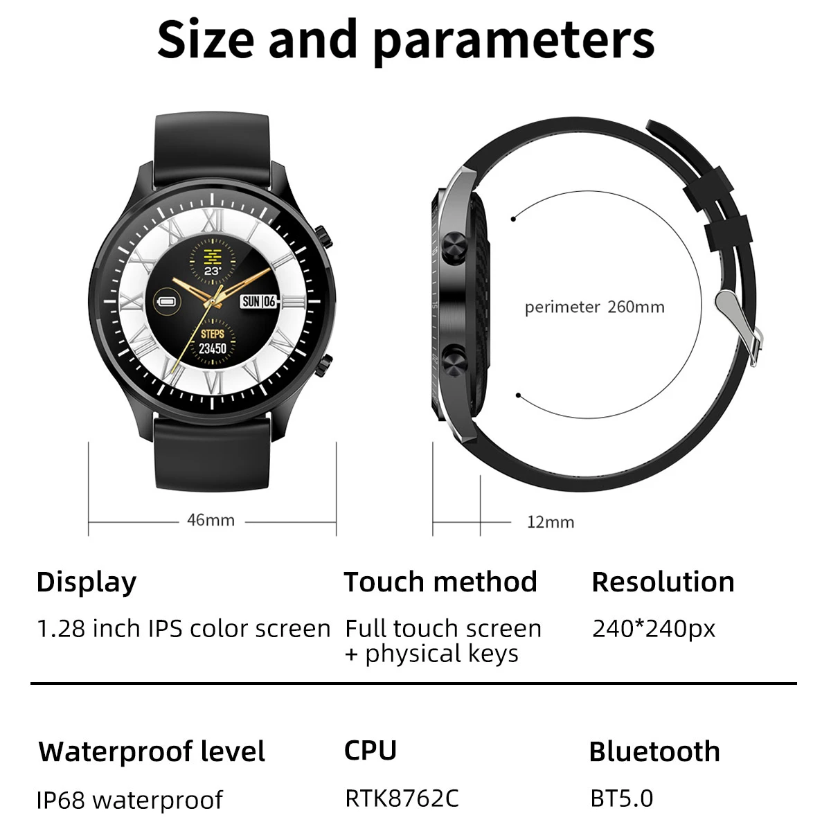 

New Smart Watch G21 Women Men DIY Watch Faces IP68 Waterproof Fitness Tracker Heart Rate Monitor Smartwatches Clock PK DT78