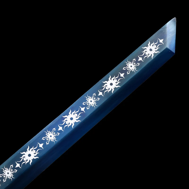 

Sword Traditional Chinese Tang Dynasty Sword Handmade 1095 High Carbon Steel Full Tang Blue Sharpness Home Decor