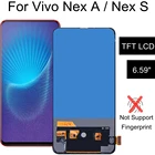 TFT LCD для Vivo Nex  Nex A  Nex S, передний ЖК-дисплей кодирующий преобразователь сенсорного экрана в сборе, замена для телефона 6,59