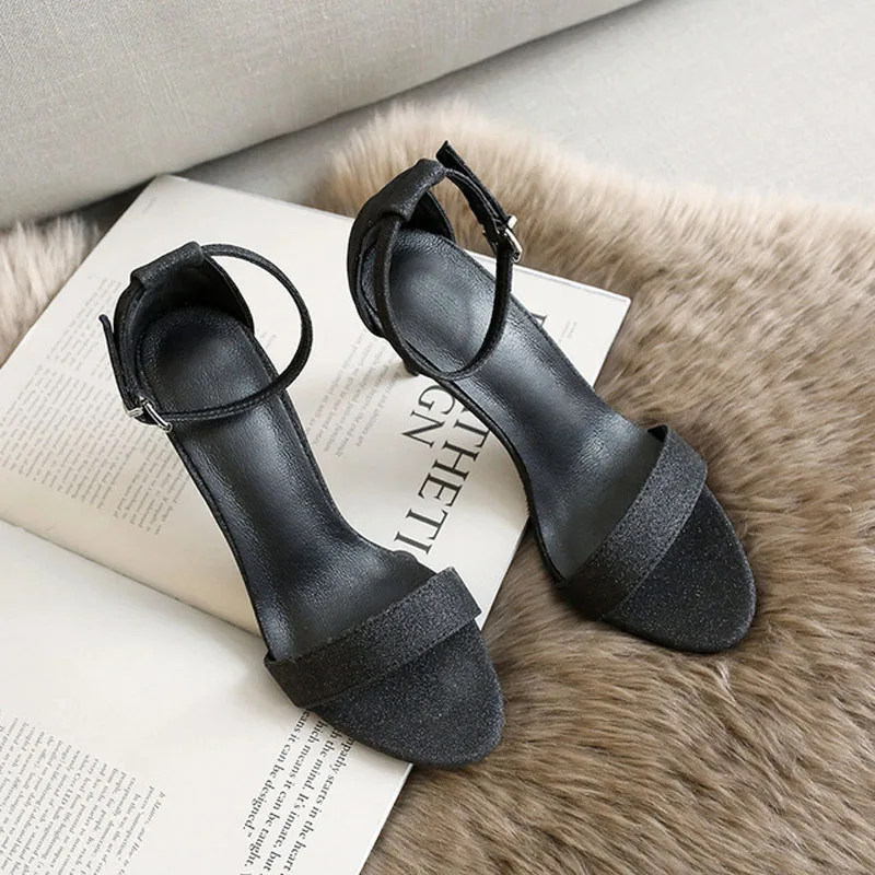 Женские босоножки с ремешком на щиколотке Teahoo летние туфли в римском стиле