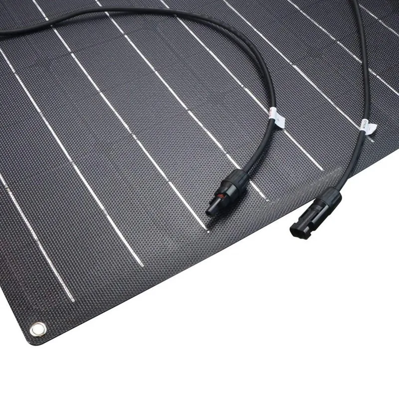 

Solar Energy System 100w 200W Flexible ETFE Solar Panel 12V 24V Battery Charger Power Home Kit