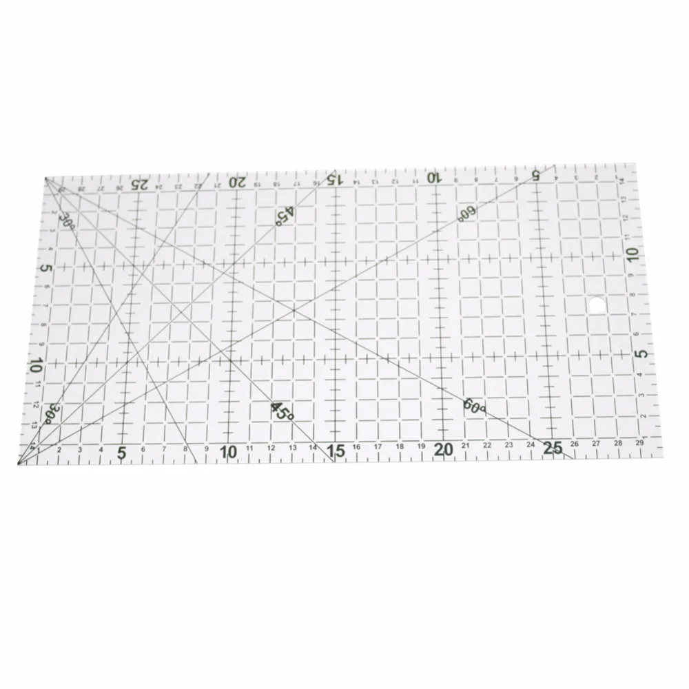 

Линейка акриловая, 30x15 см, 1 шт., Измерительные Материалы