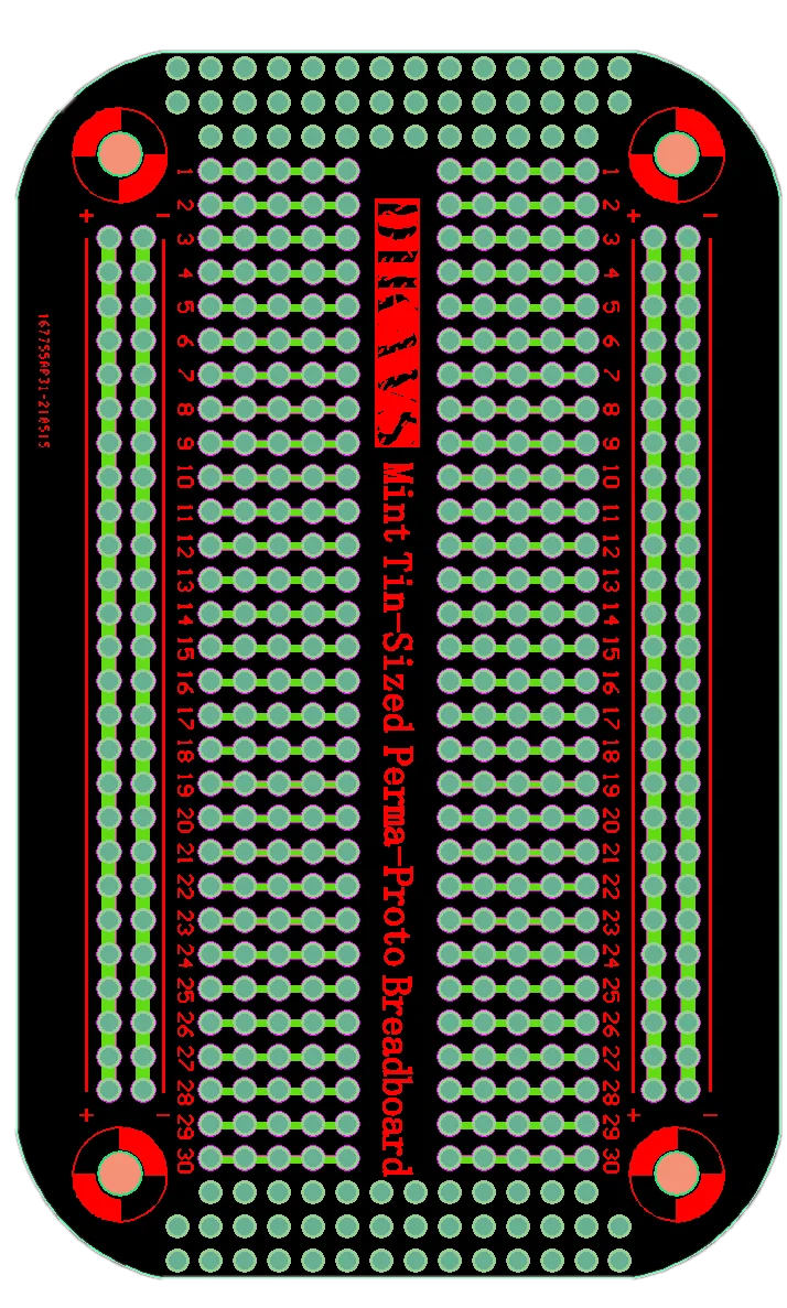 Печатная плата Perma-Proto Mint Tin размером макетная прототип для Arduino | Электронные