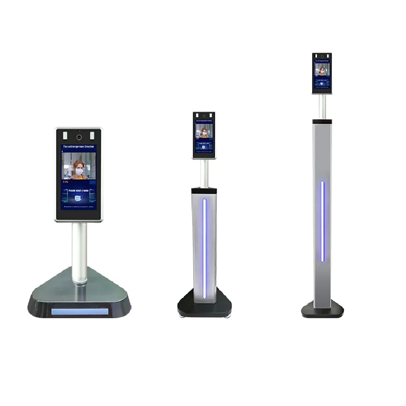 

Non contact infrared face recognition machine api id digital signage body temperature camera with thermometer