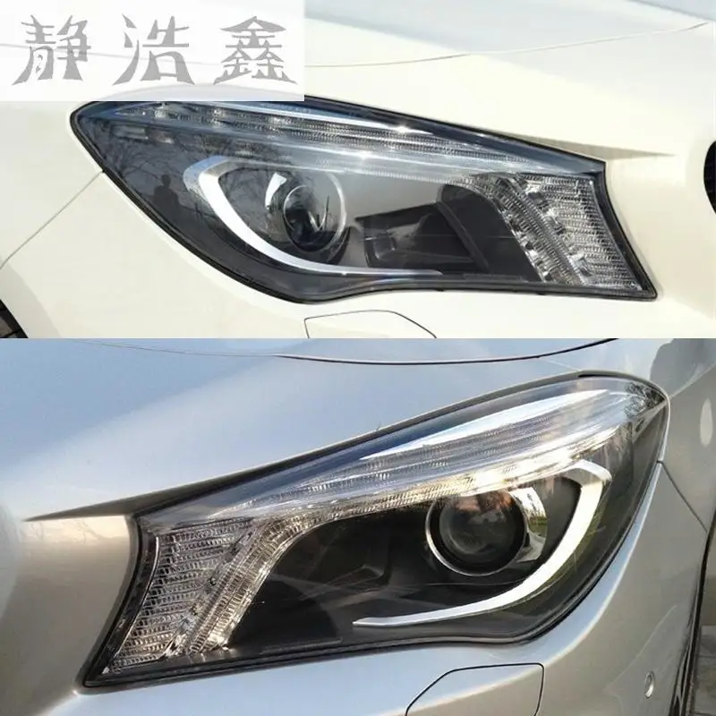 Для Mercedes benz W117 налобный фонарь оттенок CLA 180 200 220 250 260 корпус фары 2013 2015|Абажуры| |