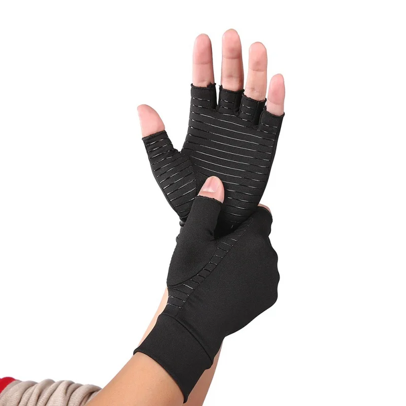 

2 Pcs Outdoor Comfortable Half Finger Cycling Gloves