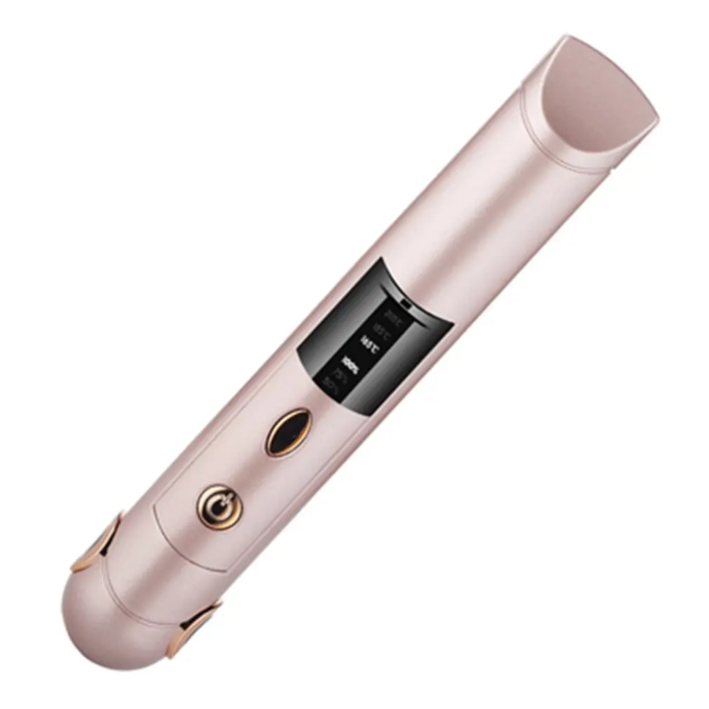 

Electric Hair Straightener Portable Mini Wireless Charging Travel Hair Straightener With USB Rechargeable Ceramic Straightener