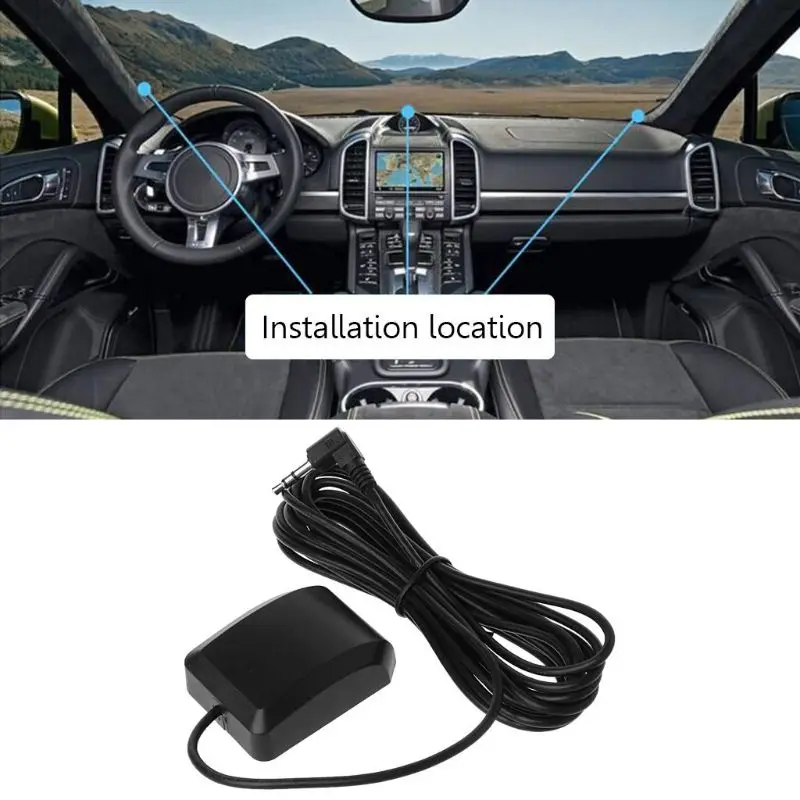 Car DVR Recorder GPS Navigation Accessories External Antenna Module 3.5mm Plug | Автомобили и мотоциклы