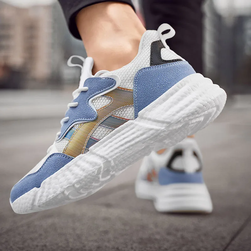

Mens Trainers 2021 Fashion New Couple Breathable Designer Shoes Casual Walking Men Chunky Sneakers Lightweight Zapatos De Hombre