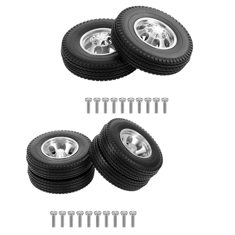 

Обновленные радиоуправляемые колесные шины с ободом, передние/задние 7-спицевые игрушечные аксессуары на радиоуправлении, масштаб 1/14, дядя ...