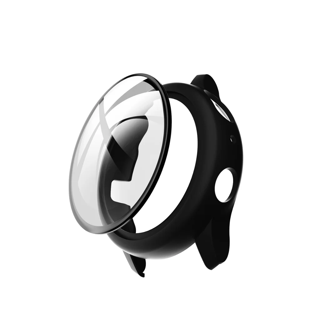 Стекло + чехол для Samsung Galaxy watch active2 44/40 мм полное покрытие бампер Защита экрана active