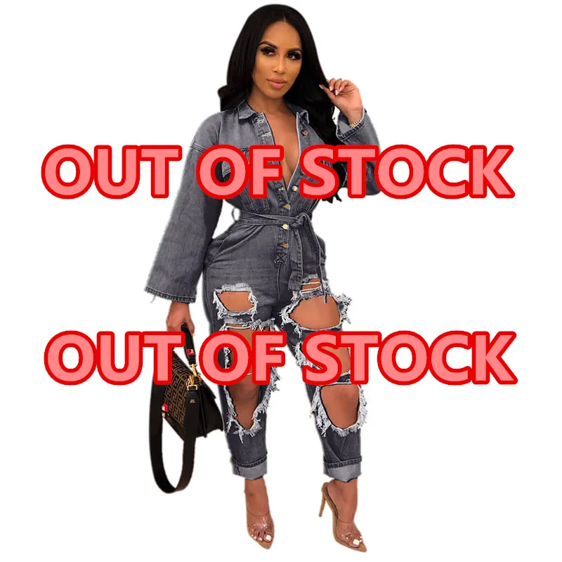 Женский однотонный комбинезон с карманами и поясом|Женские комбинезоны| |