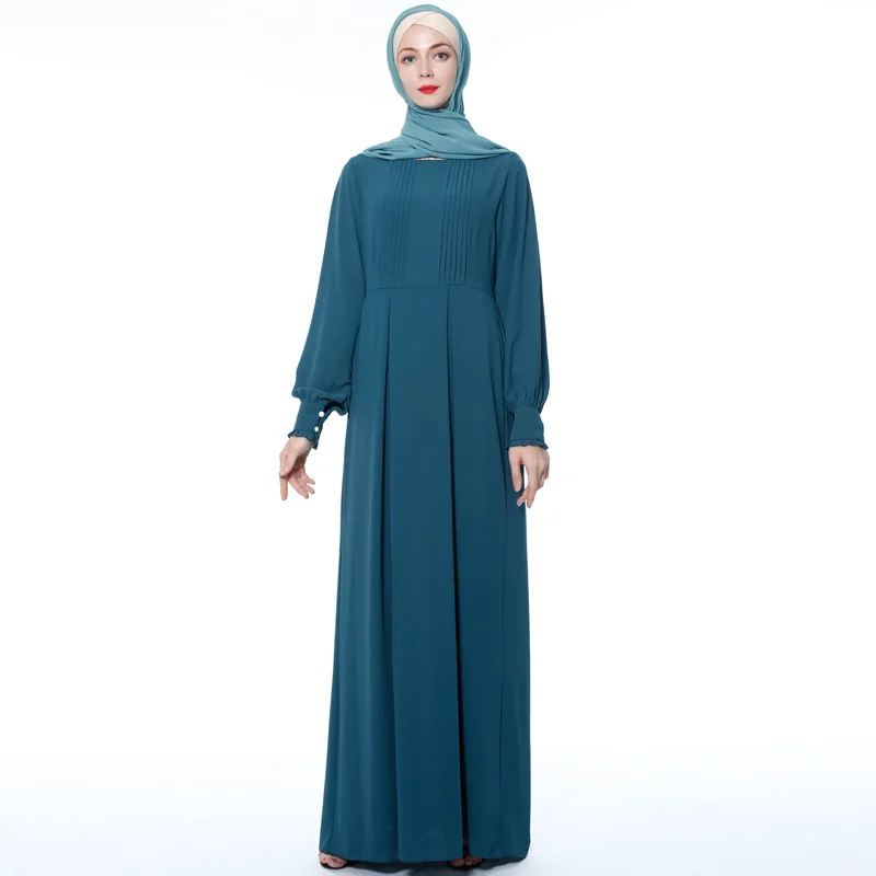 

Muslim Dress Women Eid Big Swing Islam Abaya Dubai Kaftan Hijab Long Robe Ramadan Turkey Islamic Clothes Caftan Marocain Dresses