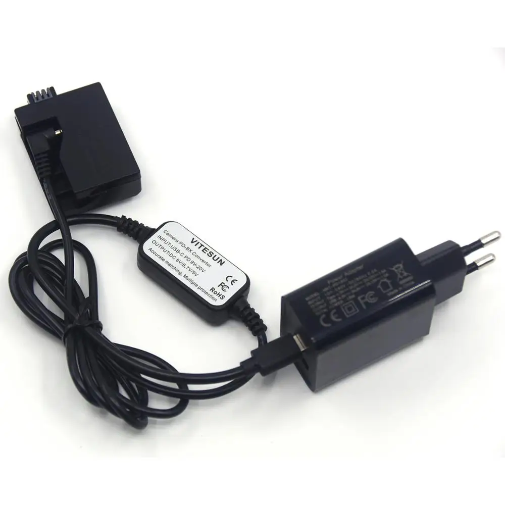 Сетевое зарядное устройство + USB-кабель типа C искусственная аккумуляторная